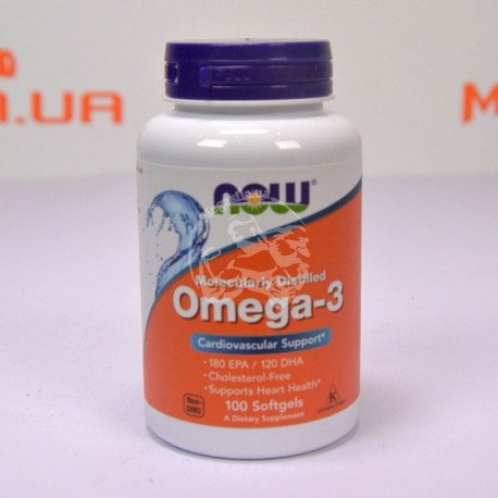 Omega-3 180 EPA / 120 DHA 100 капс