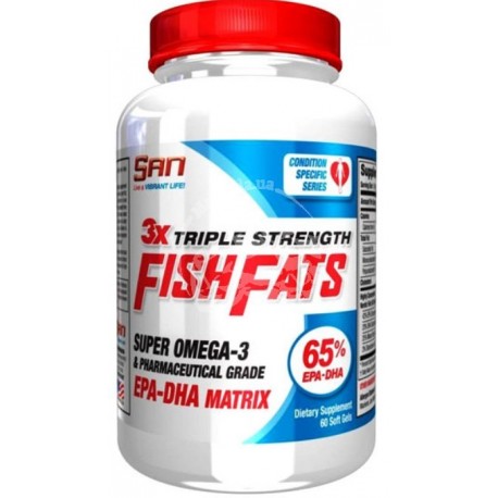 Triple Strength Fish Fats 60 капс