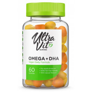 ULTRAVIT Gummies Omega + DHA 60 таб