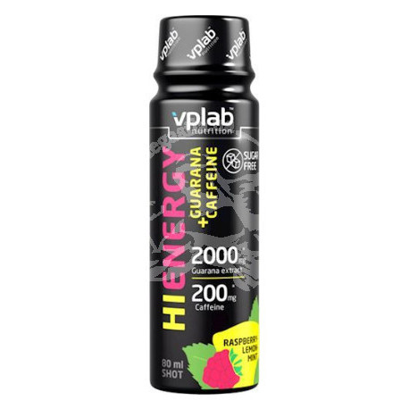 HiEnergy Guarana+Caffeine Shot 80 мл