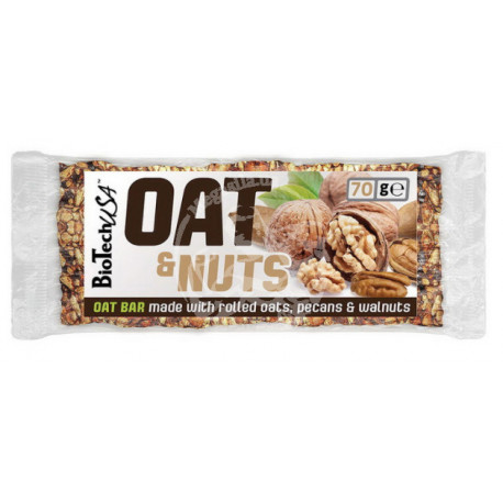 Oat and nuts bar 70 грамм