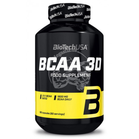 BCAA 3D 180 капсул