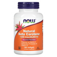 NATURAL BETA-CAROTENE 25000 IU  180 капс