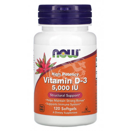 Vitamin D-3 5000 IU 120 капс