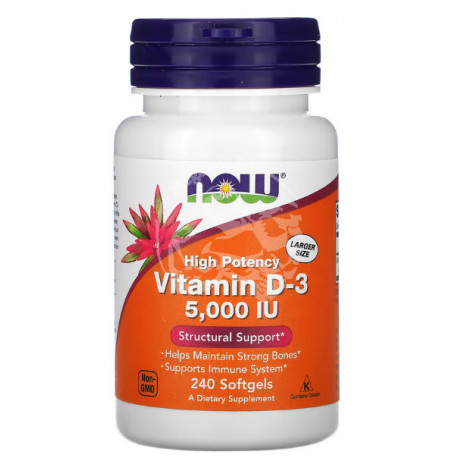 Vitamin D-3 5000 IU 240 капс