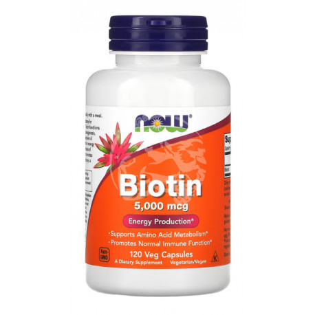 Biotin 5000 mcg 120 капсул