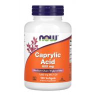 Caprylic Acid 600 mg  100 капсул