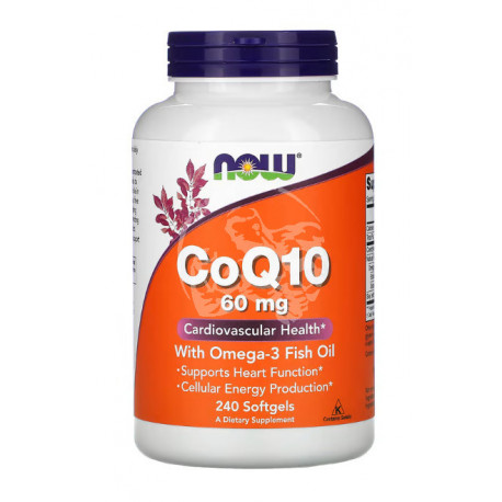 CoQ10 60mg with Omega-3 240 капс