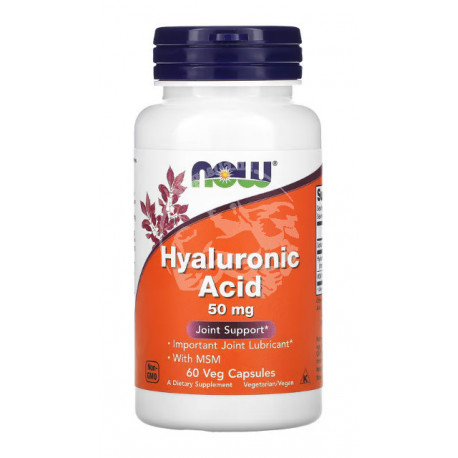 HYALURONIC ACID 50MG + MSM 60 капс