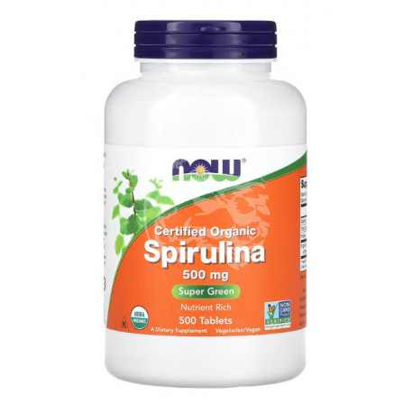 Organic Spirulina 500 mg 500 таб