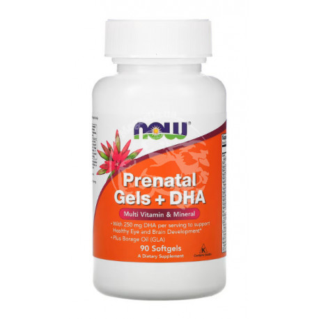 Prenatal Gels + DHA  90 капс