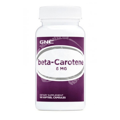 BETA CAROTENE 6 MG 100 капс.