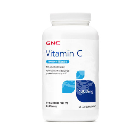 Vitamin C Timed-Release Caplets 1000 mg 180 таб