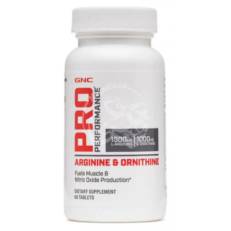 L-Arginine   L-Ornithine 60 tab