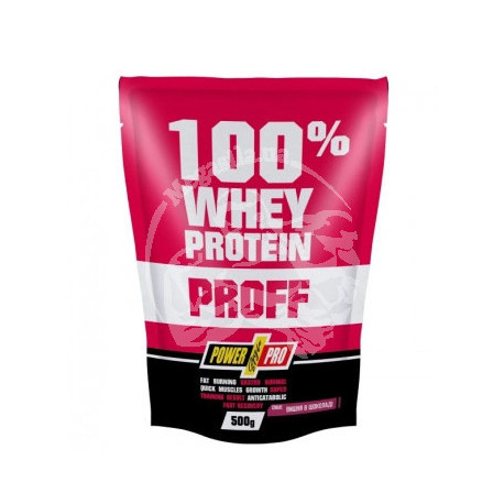 100 % WHEY PROTEIN PROFF 500 грм.