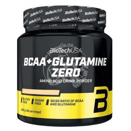 BCAA + Glutamine ZERO  480 грм