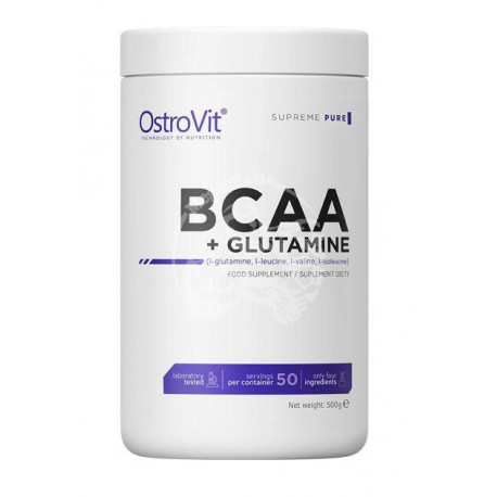 BCAA + Glutamine, 500 грамм