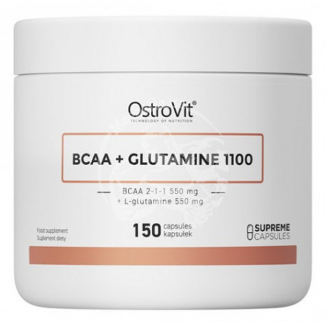 BCAA + Glutamine 1100 mg  150 капс