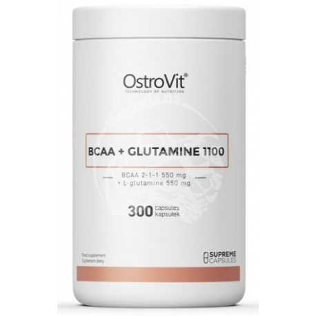 BCAA + Glutamine 300 капсул