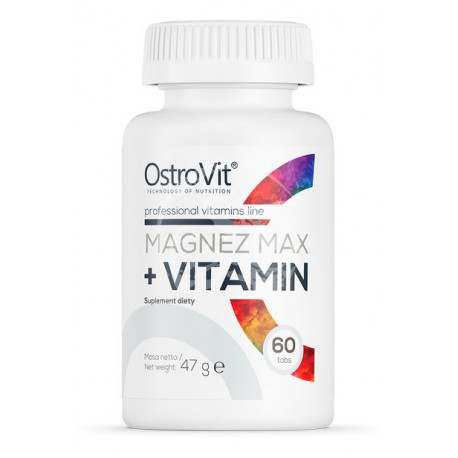 Magnez MAX + Vitamin 60 таб