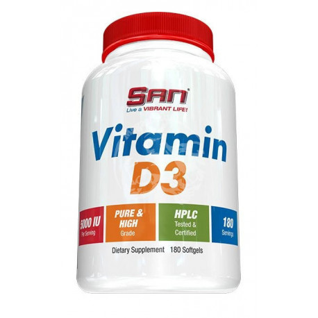 Vitamin D3 1000 IU 180 капс