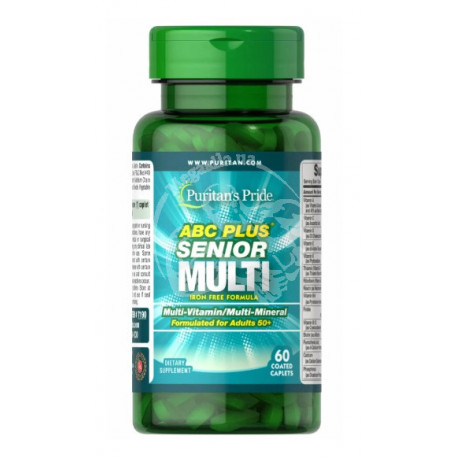 ABC Plus Senior Multivitamin Multi-Mineral Formula  60 капс