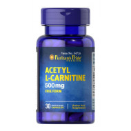 Acetyl L-Carnitine 500 мг 30 капс