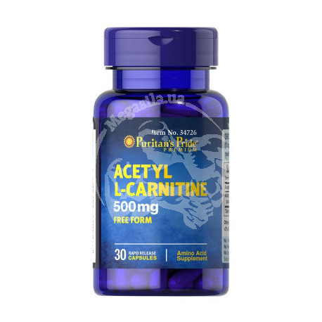 Acetyl L-Carnitine 500 мг 30 капс