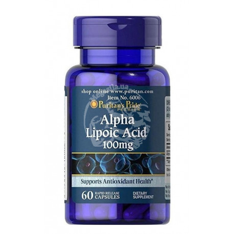 Alpha Lipoic Acid 100 мг 60 капс