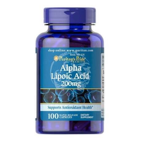 Alpha Lipoic Acid 200 mg  100 капс