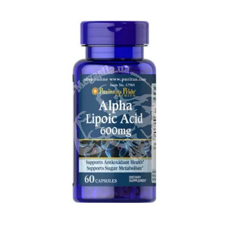 Alpha Lipoic Acid 600 mg 60 капс