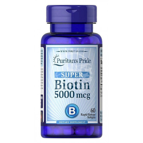 Biotin 5000 mcg 60 капс