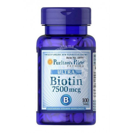 Biotin 7500 mcg 100 таб