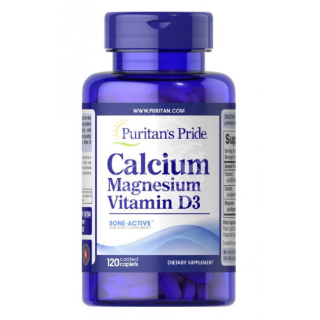 Calcium Magnesium with Vitamin D  120  таб