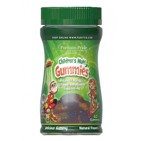 Children's Multivitamins and Minerals Gummies  60 жевательных конфет