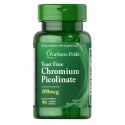 Chromium Picolinate 800 mcg Yeast Free, 90 таб