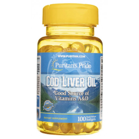 Cod Liver Oil 415 mg 100 капс