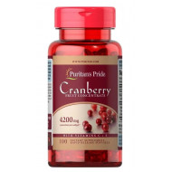 Cranberry Fruit Concentrate with C & E 4200 mg 100 капс