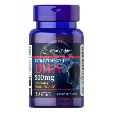 Extra Strength DHA 500 mg 30 капс