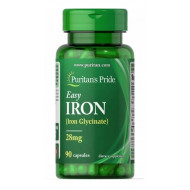 Easy Iron (Iron Glycinate) 28 мг 90 капсул