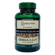 Oil 1000 mg Omega - 3 6 & 9 High Lignan 120 капс