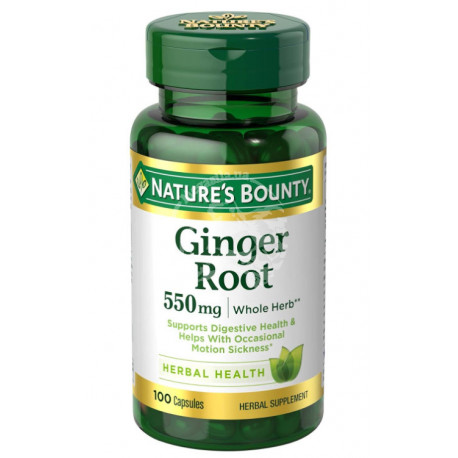 Ginger Root 550 mg 100 капс