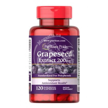 Grapeseed Extract 200 mg 120 капс