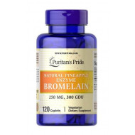 Bromelain 250 мг 300 GDU 120 капсул