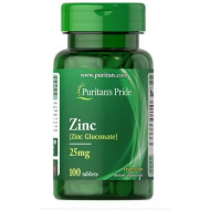 Zinc Gluconate 25 mg 100 таб