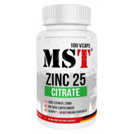 Zinc Citrate 25 мг 100 капсул