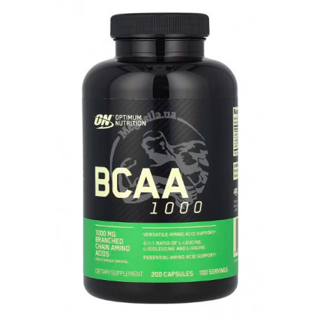 BCAA Mega-Size Caps 1000 200 капс