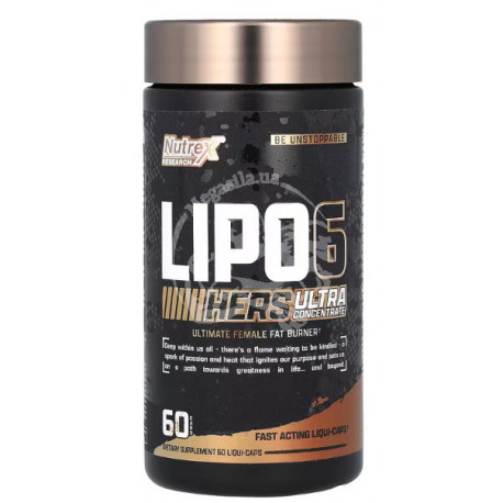 Lipo 6 Black Hers Ultra Concentrate 60 капс
