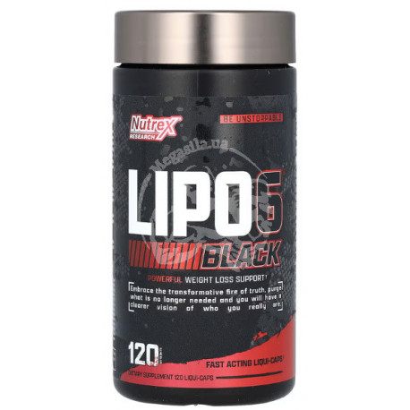 Lipo 6 Black 120 капс