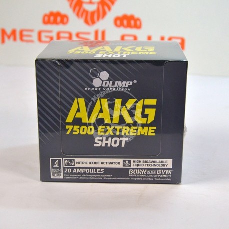 AAKG 7500 Extreme shot 25 мл 20 ампул